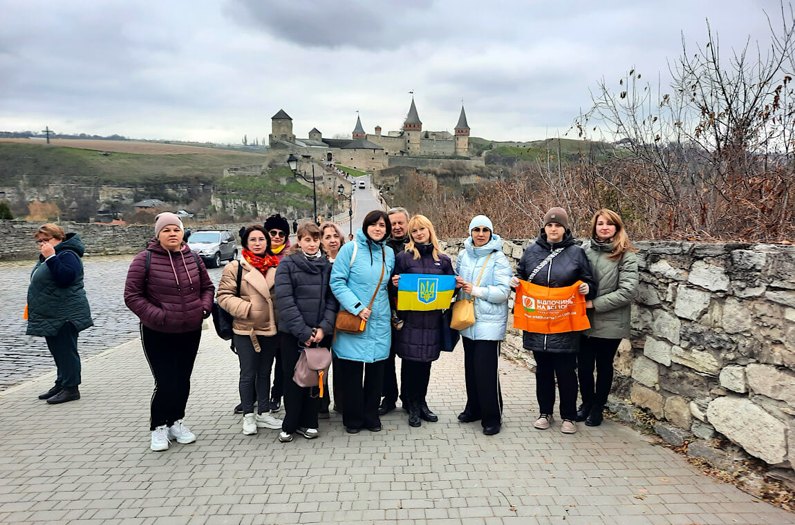 Картинка Кам'янець взимку, фортеця